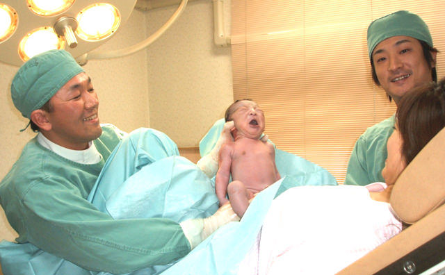 しんもと産婦人科で生まれた赤ちゃん