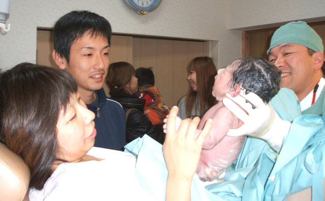 しんもと産婦人科で生まれた赤ちゃん